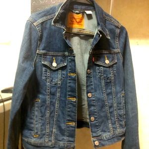 Levi’s Blue Jean Jacket with Music Note patch
